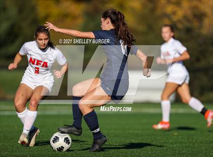 Thumbnail 1 in Norwich Free Academy @ Staples (CIAC Class LL first round) photogallery.
