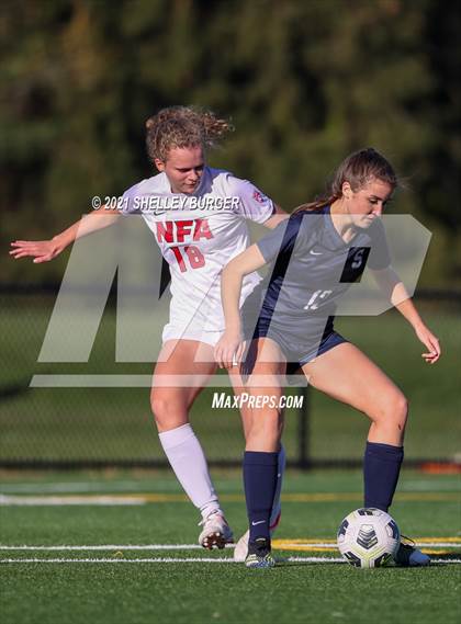 Thumbnail 1 in Norwich Free Academy @ Staples (CIAC Class LL first round) photogallery.