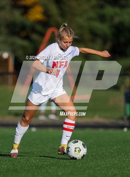 Thumbnail 3 in Norwich Free Academy @ Staples (CIAC Class LL first round) photogallery.