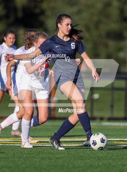 Thumbnail 3 in Norwich Free Academy @ Staples (CIAC Class LL first round) photogallery.