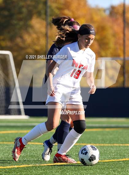Thumbnail 2 in Norwich Free Academy @ Staples (CIAC Class LL first round) photogallery.