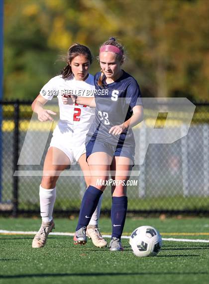 Thumbnail 3 in Norwich Free Academy @ Staples (CIAC Class LL first round) photogallery.