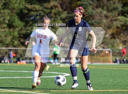 Thumbnail 2 in Norwich Free Academy @ Staples (CIAC Class LL first round) photogallery.
