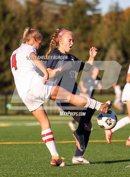 Thumbnail 3 in Norwich Free Academy @ Staples (CIAC Class LL first round) photogallery.