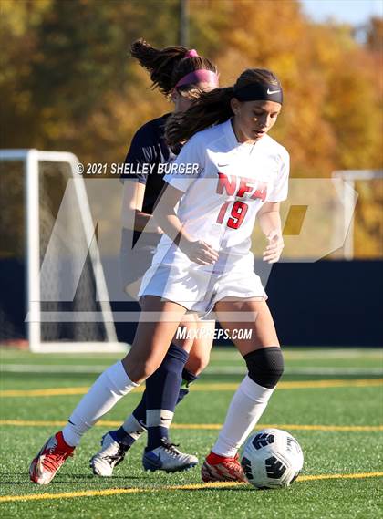 Thumbnail 1 in Norwich Free Academy @ Staples (CIAC Class LL first round) photogallery.