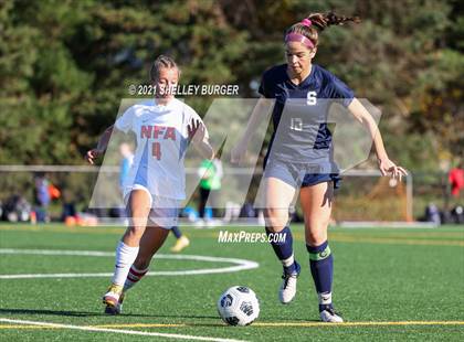 Thumbnail 1 in Norwich Free Academy @ Staples (CIAC Class LL first round) photogallery.