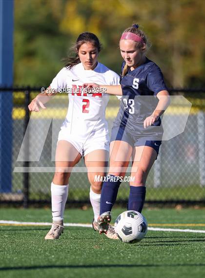 Thumbnail 2 in Norwich Free Academy @ Staples (CIAC Class LL first round) photogallery.