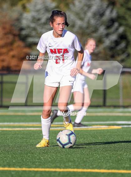 Thumbnail 1 in Norwich Free Academy @ Staples (CIAC Class LL first round) photogallery.
