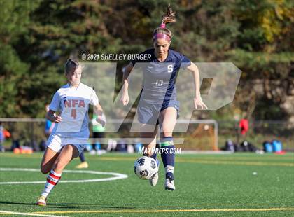 Thumbnail 2 in Norwich Free Academy @ Staples (CIAC Class LL first round) photogallery.
