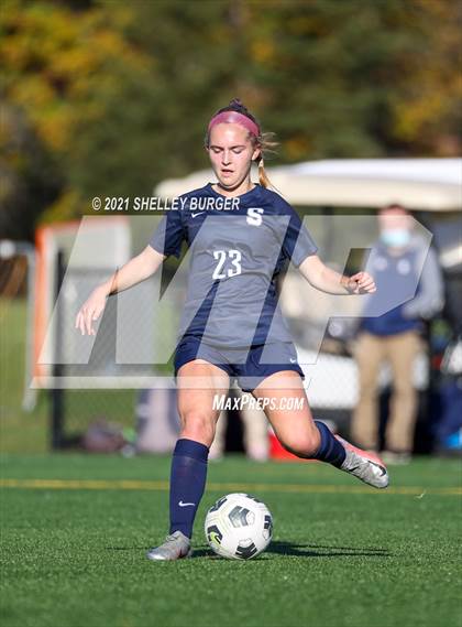 Thumbnail 2 in Norwich Free Academy @ Staples (CIAC Class LL first round) photogallery.