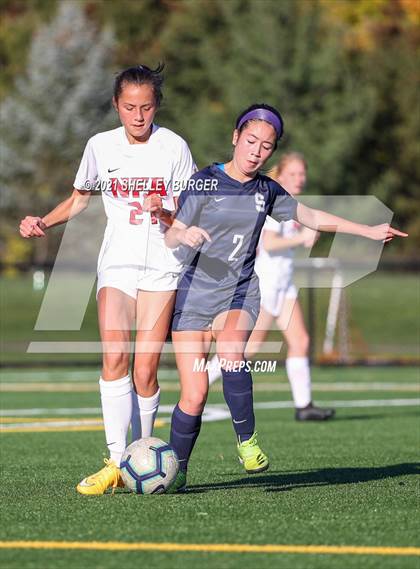 Thumbnail 1 in Norwich Free Academy @ Staples (CIAC Class LL first round) photogallery.