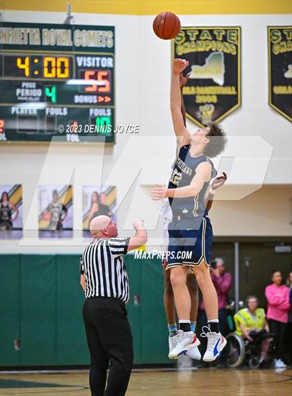 Thumbnail 1 in Monroe vs. Sutherland (NYSPHSAA Section V Class A2 Semifinals) photogallery.