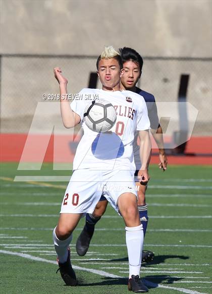 Thumbnail 2 in La Costa Canyon vs. Mission Hills (Grossmont Holiday Tournament) photogallery.