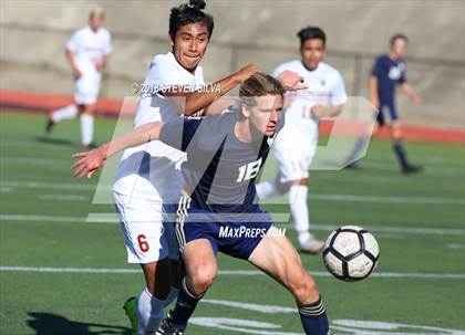 Thumbnail 1 in La Costa Canyon vs. Mission Hills (Grossmont Holiday Tournament) photogallery.