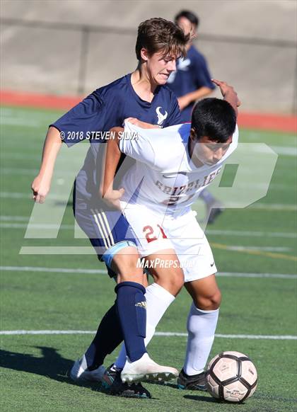 Thumbnail 2 in La Costa Canyon vs. Mission Hills (Grossmont Holiday Tournament) photogallery.