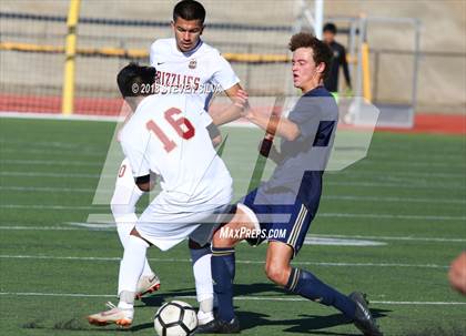 Thumbnail 3 in La Costa Canyon vs. Mission Hills (Grossmont Holiday Tournament) photogallery.