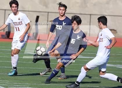 Thumbnail 3 in La Costa Canyon vs. Mission Hills (Grossmont Holiday Tournament) photogallery.