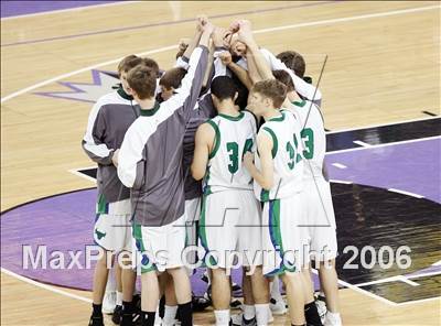 Thumbnail 3 in Santa Fe Christian vs. Branson (CIF State D5 Final) photogallery.