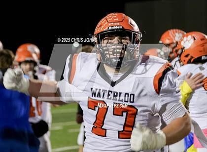 Thumbnail 3 in Waterloo vs Mt. Zion (IHSA 4A First Round) photogallery.