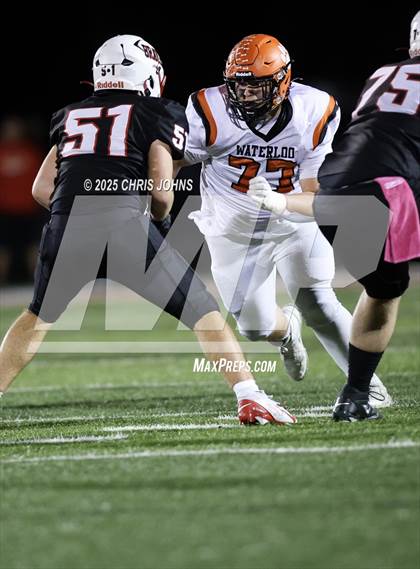 Thumbnail 1 in Waterloo vs Mt. Zion (IHSA 4A First Round) photogallery.