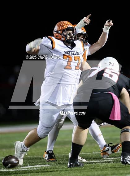 Thumbnail 3 in Waterloo vs Mt. Zion (IHSA 4A First Round) photogallery.