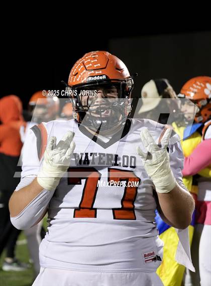 Thumbnail 1 in Waterloo vs Mt. Zion (IHSA 4A First Round) photogallery.