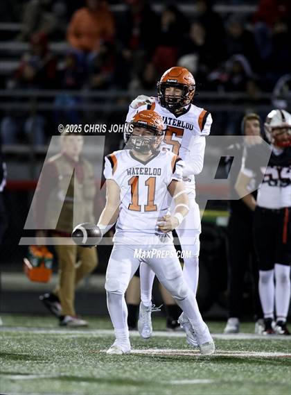 Thumbnail 2 in Waterloo vs Mt. Zion (IHSA 4A First Round) photogallery.