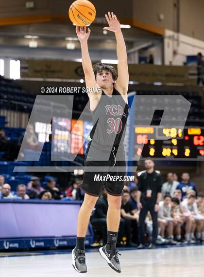 Thumbnail 2 in Stone Ridge Christian vs. Valley Christian (CIF SJS D6 Final) photogallery.