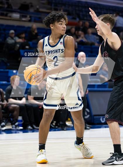 Thumbnail 2 in Stone Ridge Christian vs. Valley Christian (CIF SJS D6 Final) photogallery.
