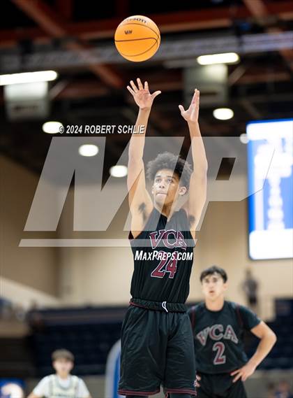 Thumbnail 1 in Stone Ridge Christian vs. Valley Christian (CIF SJS D6 Final) photogallery.