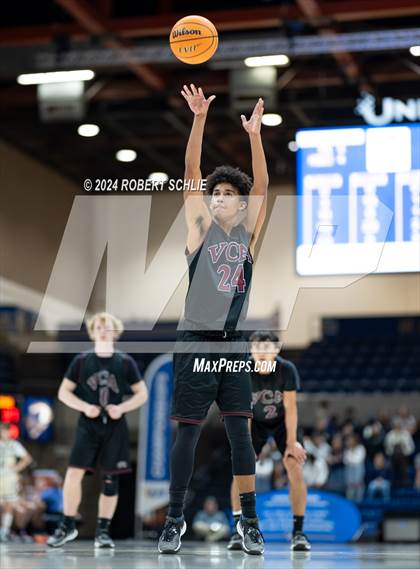 Thumbnail 3 in Stone Ridge Christian vs. Valley Christian (CIF SJS D6 Final) photogallery.