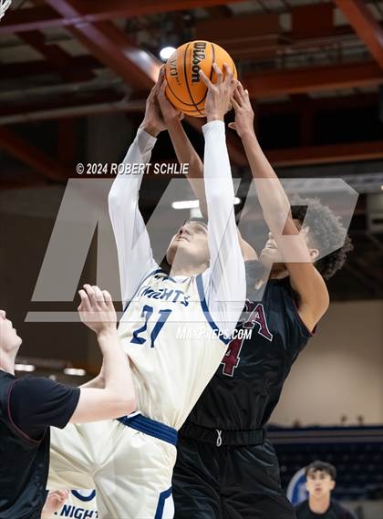 Thumbnail 3 in Stone Ridge Christian vs. Valley Christian (CIF SJS D6 Final) photogallery.