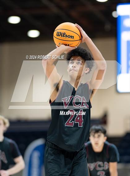 Thumbnail 2 in Stone Ridge Christian vs. Valley Christian (CIF SJS D6 Final) photogallery.