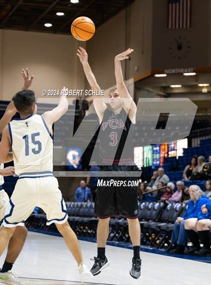 Thumbnail 3 in Stone Ridge Christian vs. Valley Christian (CIF SJS D6 Final) photogallery.