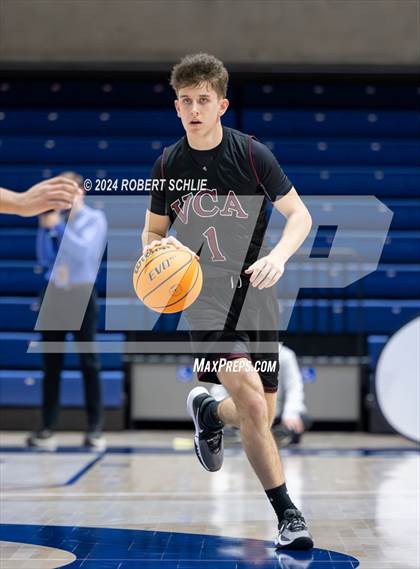 Thumbnail 3 in Stone Ridge Christian vs. Valley Christian (CIF SJS D6 Final) photogallery.