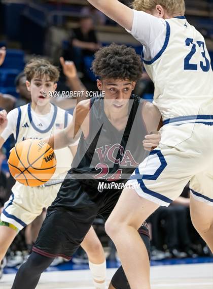 Thumbnail 3 in Stone Ridge Christian vs. Valley Christian (CIF SJS D6 Final) photogallery.