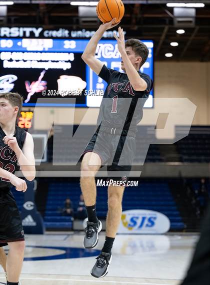 Thumbnail 3 in Stone Ridge Christian vs. Valley Christian (CIF SJS D6 Final) photogallery.