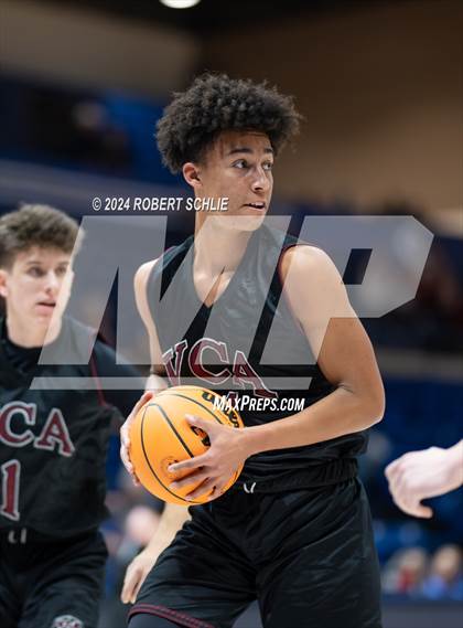 Thumbnail 2 in Stone Ridge Christian vs. Valley Christian (CIF SJS D6 Final) photogallery.