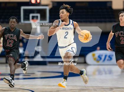 Thumbnail 3 in Stone Ridge Christian vs. Valley Christian (CIF SJS D6 Final) photogallery.