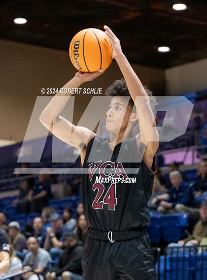 Thumbnail 1 in Stone Ridge Christian vs. Valley Christian (CIF SJS D6 Final) photogallery.