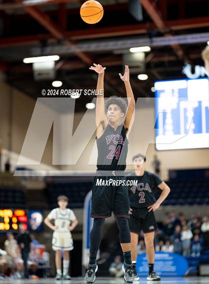 Thumbnail 2 in Stone Ridge Christian vs. Valley Christian (CIF SJS D6 Final) photogallery.