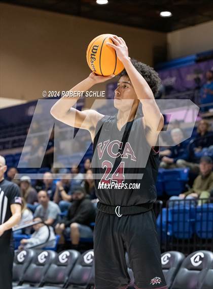 Thumbnail 3 in Stone Ridge Christian vs. Valley Christian (CIF SJS D6 Final) photogallery.