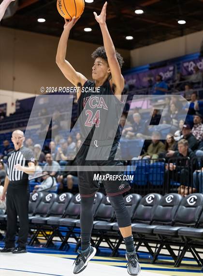 Thumbnail 2 in Stone Ridge Christian vs. Valley Christian (CIF SJS D6 Final) photogallery.