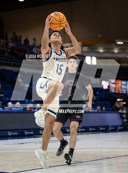 Thumbnail 2 in Stone Ridge Christian vs. Valley Christian (CIF SJS D6 Final) photogallery.