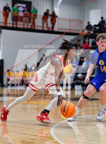 Thumbnail 1 in Drew Central vs. Bergman (AAA 3A State Playoff first round) photogallery.