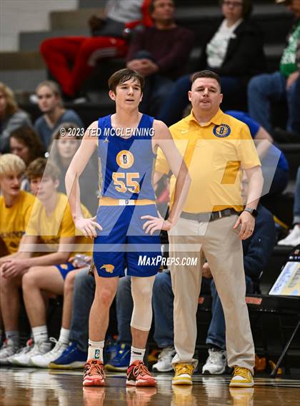 Thumbnail 1 in Drew Central vs. Bergman (AAA 3A State Playoff first round) photogallery.