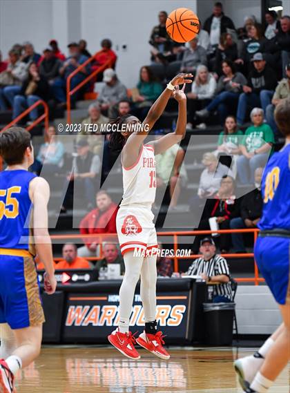 Thumbnail 1 in Drew Central vs. Bergman (AAA 3A State Playoff first round) photogallery.