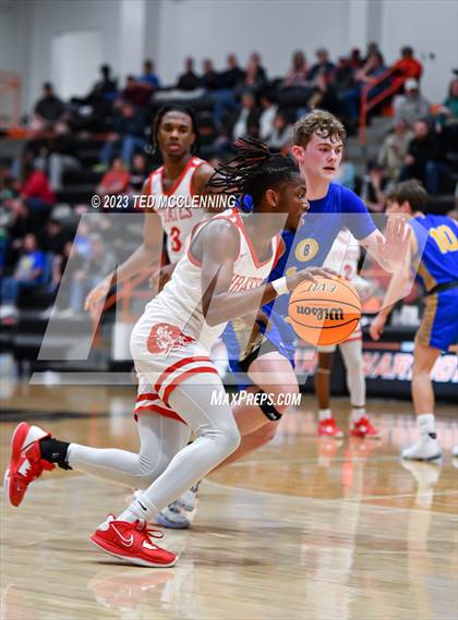 Thumbnail 2 in Drew Central vs. Bergman (AAA 3A State Playoff first round) photogallery.