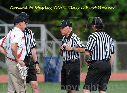 Thumbnail 1 in Conard @ Staples (CIAC Class L 1st Round) photogallery.