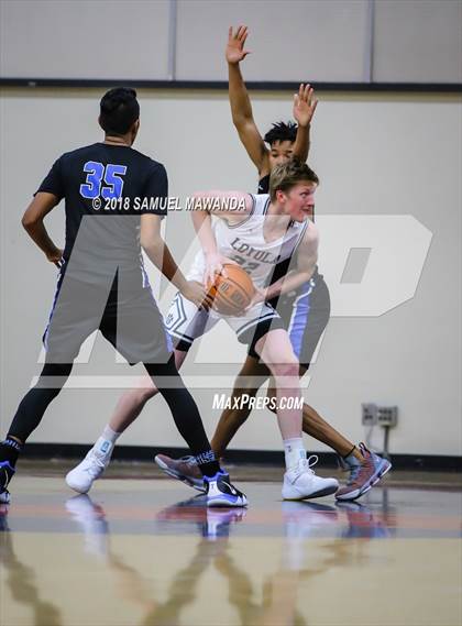 Thumbnail 1 in El Camino Real vs Loyola (17th Annual Rose City Round ball Classic) photogallery.